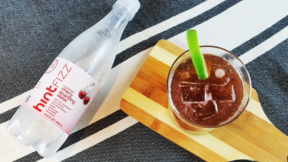 cherry bourbon cocktail